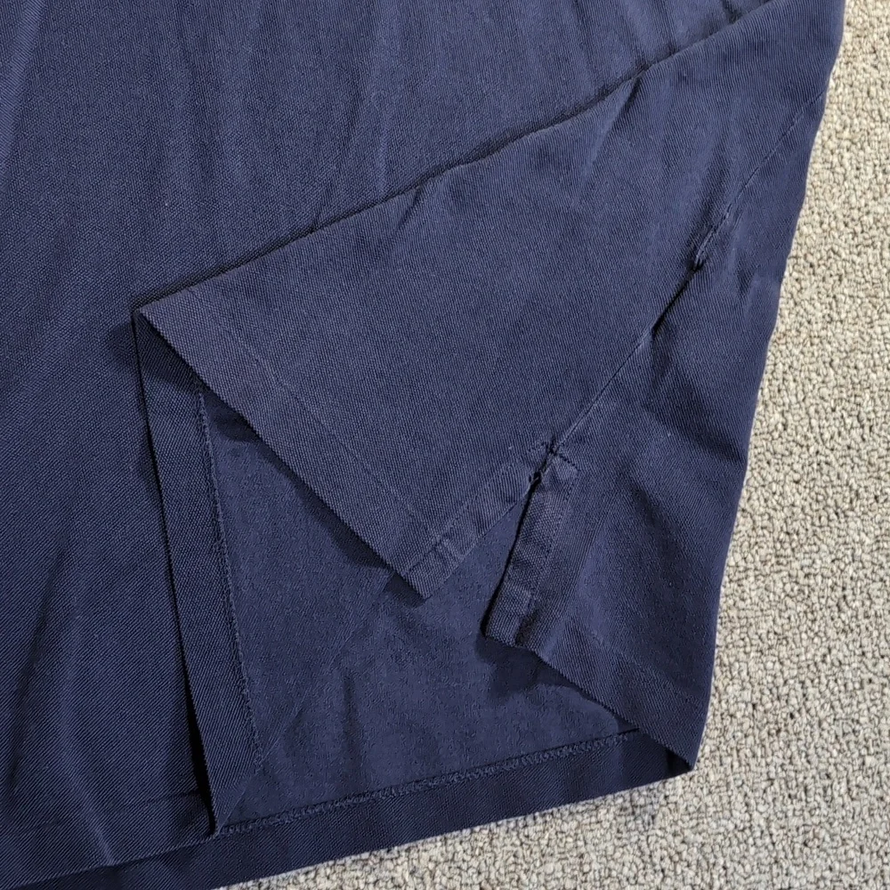 Polo Ralph Lauren Big Pony Ringer Polo Size XL in Navy Blue With Red/White/Blue